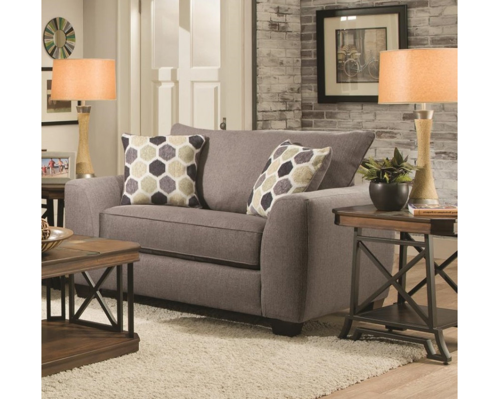 Heritage Grey Loveseat