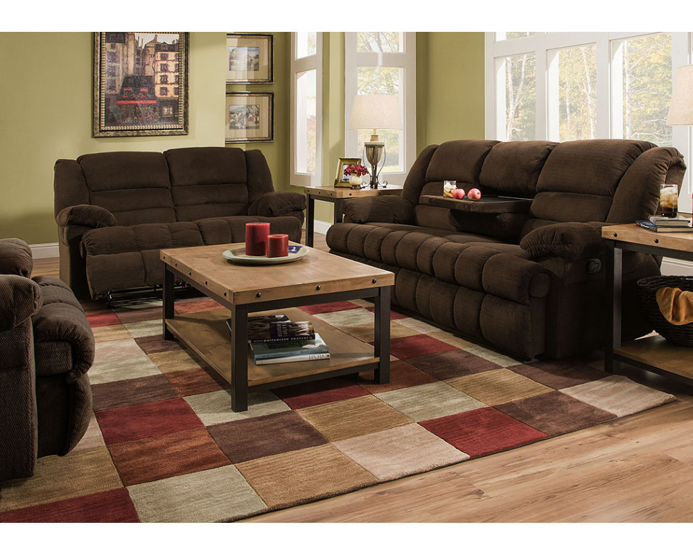 Chocolate sofa and sales loveseat