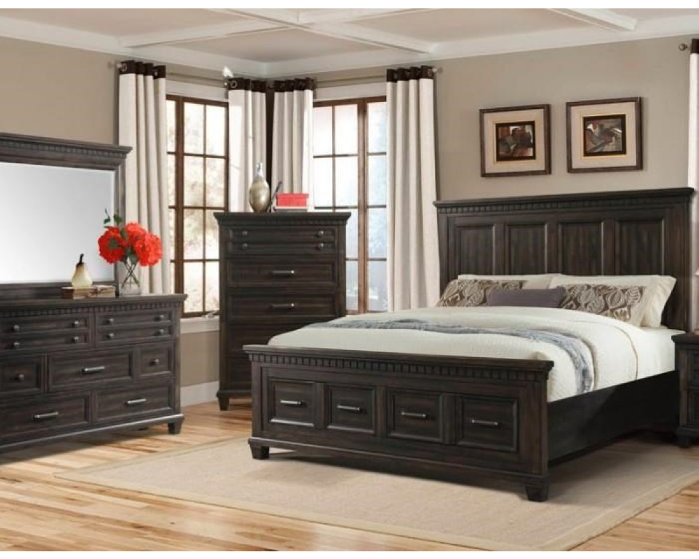 McCabe King Bed, Dresser, Mirror, & Nightstand