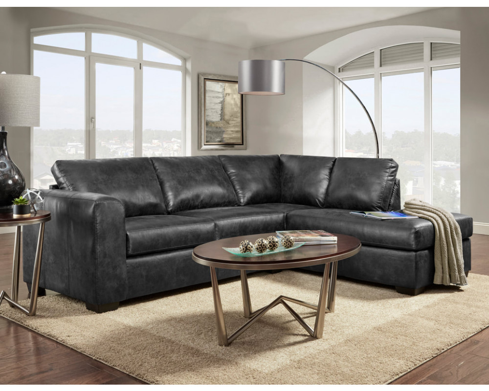 Nevada Black Sectional