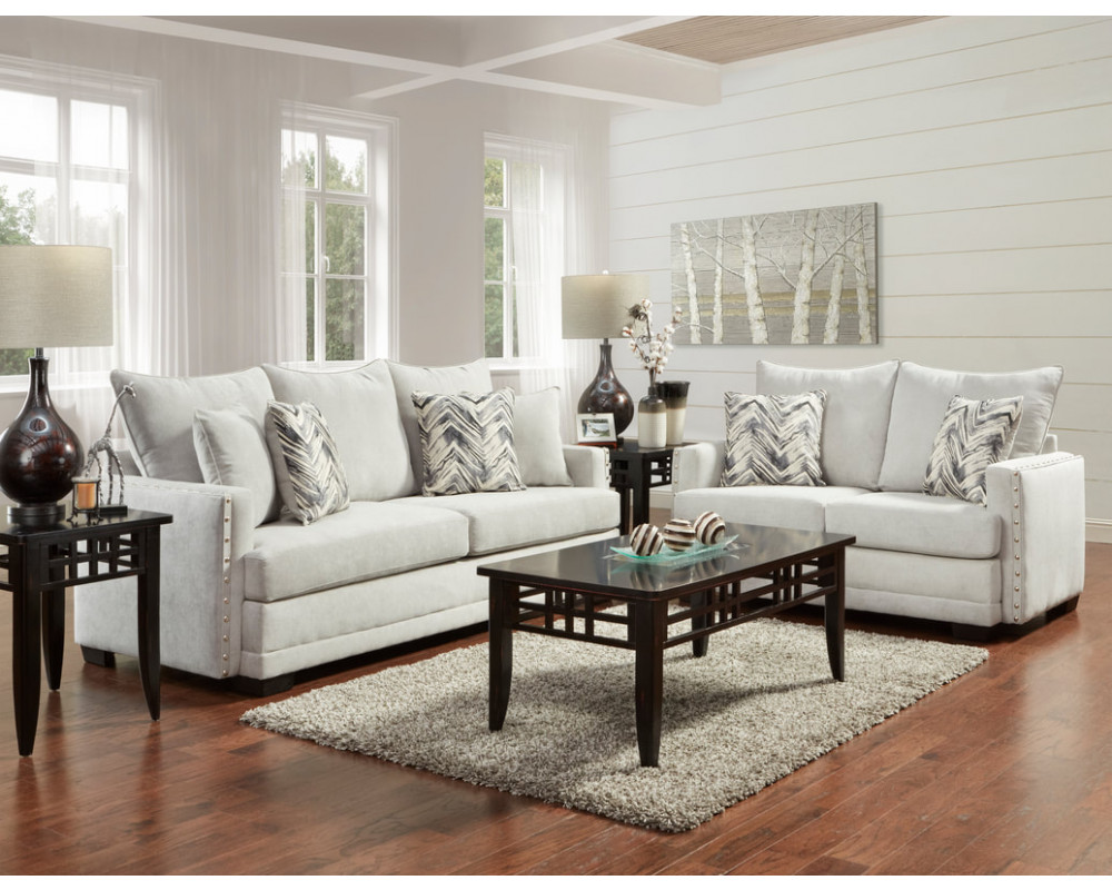 Overstock shop white sofa