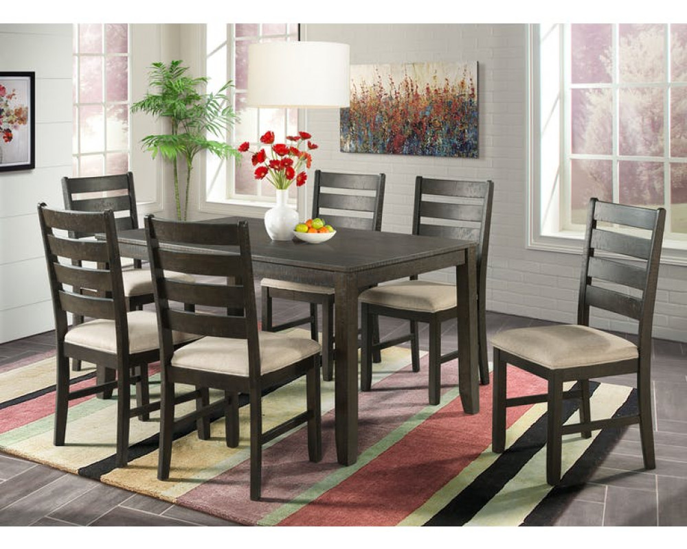 Brock Dining Table & 6 Chairs