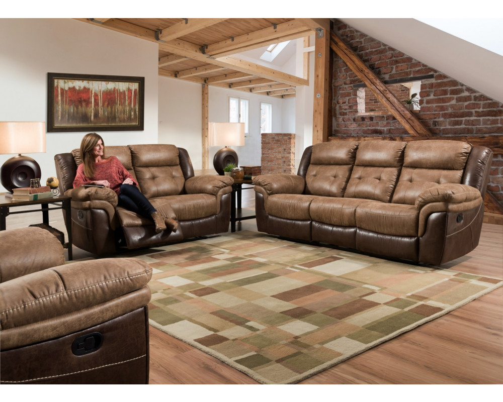 Krankzinnigheid Ruwe olie doolhof Overstock Furniture Everett Bonanza Sofa & Loveseat - Sofas & Loveseats -  Living Room