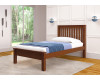 Cappuccino Twin Bed