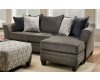 Pewter Sofa Lounger