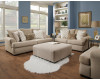 Intermix Khaki Sofa & Loveseat