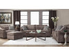 Churchill Espresso Sofa and Loveseat