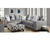 Stonewash Black Sectional