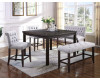 Palmer Counter Height Table, 4 Chairs, & Bench