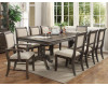 Merlot Dining Table & 6 Chairs