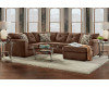 Kelly Chocolate Sectional