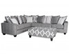 Stonewash Black Sectional