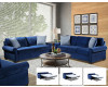 Meridian Blue Loveseat