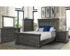 Condesa Grey King Bed, Dresser, Mirror, Nightstand