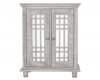 Lily White Wash Curio Cabinet