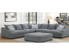 Monaco Aria Grey Sectional