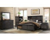 Scott Dark King Bed, Dresser, Mirror, & Nightstand