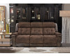 Scottsdale Chocolate Reclining Sofa & Loveseat