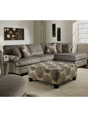Groovy Smoke Sectional