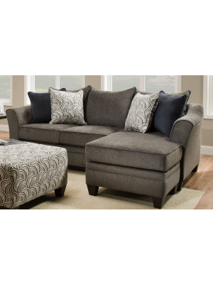 Pewter Sofa Lounger