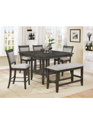 Fulton Grey Counter Height Table Set