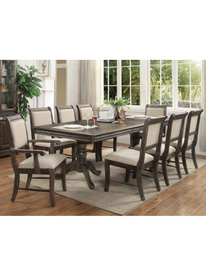 Merlot Dining Table & 6 Chairs