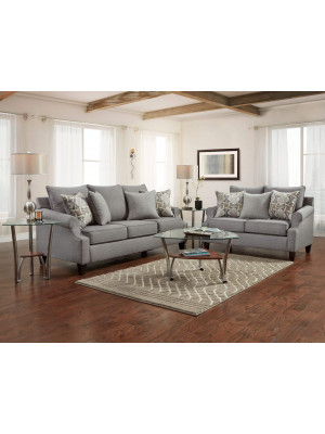 Bay Ridge Gray Sofa & Loveseat