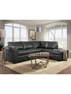Nevada Black Sectional