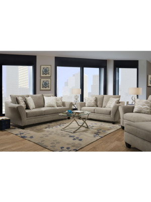 Cooper Platinum Sofa & Loveseat