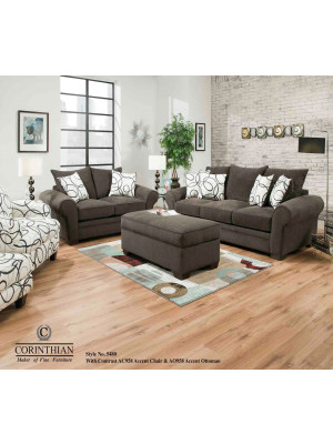 Othello Black Sofa & Loveseat