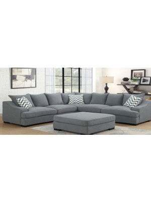 Monaco Aria Grey Sectional