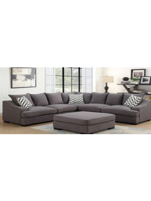 Monaco Garrison Charcoal Sectional