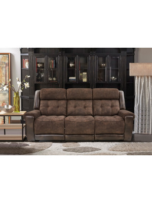 Scottsdale Chocolate Reclining Sofa & Loveseat